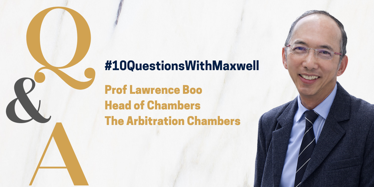 Interview Series - Prof Lawrence Boo