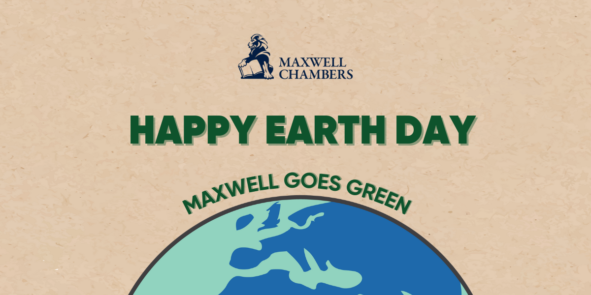 Happy Earth Day - Maxwell Chambers